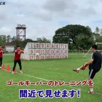 【日本代表ゴールキーパー専用カメラ】川島、権田、シュミット選手のトレーニングを間近で見せます～INSIDE TRAINING～