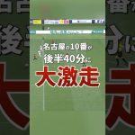 試合最終盤でもこの大激走💨名古屋の10番 #マテウスカストロ 🔥次こそは勝利を…🤝#grampus #グランパス#名古屋グランパス#Jリーグ #サッカー #shorts