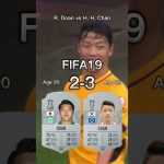 Ritsu Doan vs Hwang Hee Chan【FIFA OVR Compilation】堂安律vsファンヒチャン