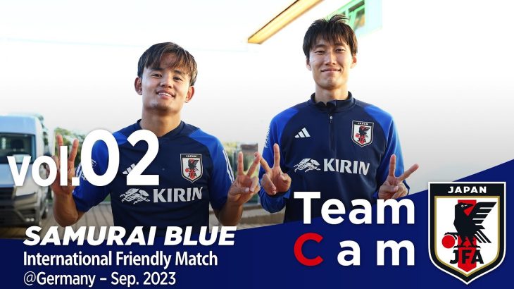 Team Cam vol.02｜ ドイツとの再戦に向け、トレーニングを実施｜International Friendly Match＠Germany – Sep 2023｜SAMURAI BLUE