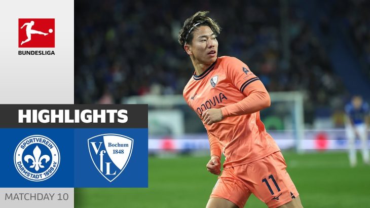 First Win Thanks To Asano’s Brace! | Darmstadt – Bochum 1-2 | Highlights | MD 10 – Bundesliga 23/24