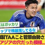 イラク戦の菅原由勢さんに対するみんなの反応がこちらです【日本 イラク】【日本代表 サッカー 】【サッカー 2ch】