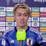 【試合後インタビュー】決勝ゴールの中村敬斗「パスを受けた時から振ろうと思っていた」｜AFCアジアカップ 日本×ベトナム