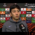 【ELベスト8進出！】遠藤航（リヴァプール）ベスト16 2nd leg終了後インタビュー／UEFAヨーロッパリーグ 2023-24【WOWOW】