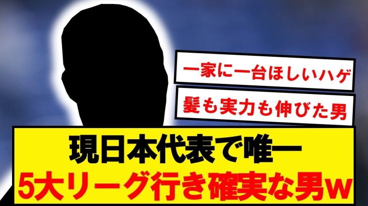 【有能】サッカー日本代表で今一番5大リーグに近い選手wwwwwwwwwww