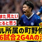 【覚醒】町野修斗さん、直近6試合で2ゴール4アシストの大活躍wwwwwwwwwwwwwwwwww