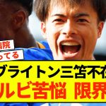 【悲報】ブライトン三笘薫さん、だけではないクラブのコンディション不良…