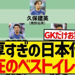 【朗報】森保ジャパン選手層厚すぎ、もはやベストイレブンが分からない件wwwwwwwwwww