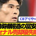 【速報】トレード材料にされた冨安健洋のアーセナルでの序列が判明！！！！！！！