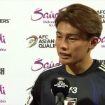 【試合後インタビュー｜上田綺世】2ゴール1アシストで大勝に導く！「チャンスメイクの部分を意識していた」｜AFCアジア最終予選 グループC第2節 バーレーン×日本