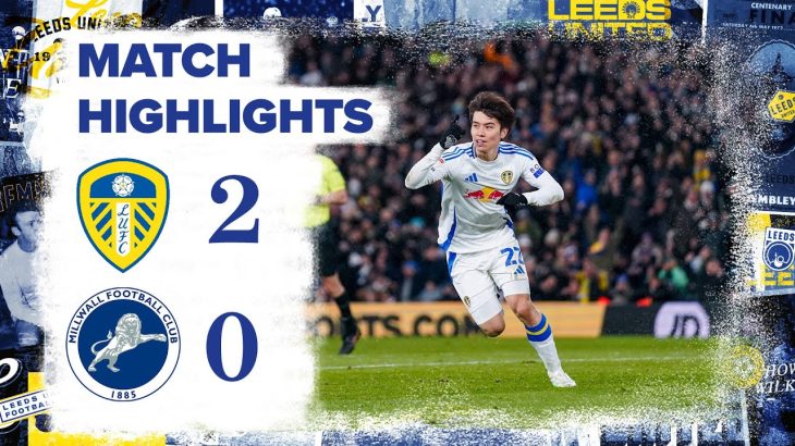 Highlights | Leeds United 2-0 Millwall | Ao Tanaka strike seals win!