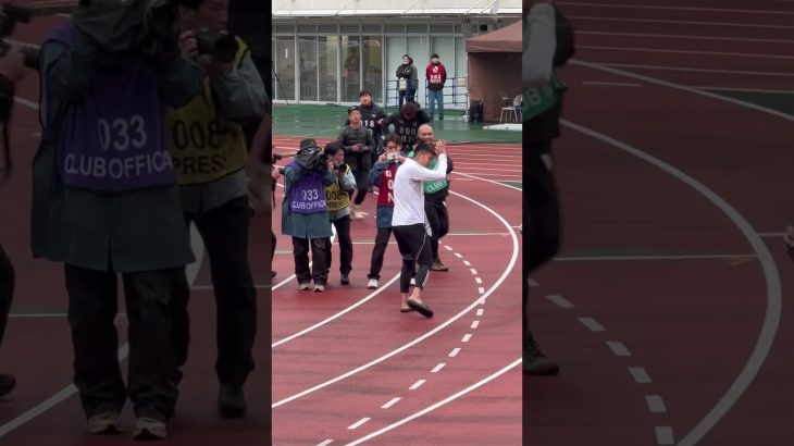 2025J1第19節 横浜F・マリノスVSFC町田ゼルビア 西村拓真先週 ためらないながらも古巣マリノスサポーターへ挨拶 #shorts