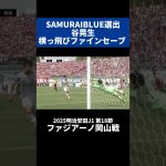 #谷晃生 横っ飛びファインセーブ ｜#ファジアーノ岡山 戦 #shorts #Jリーグ #サッカー