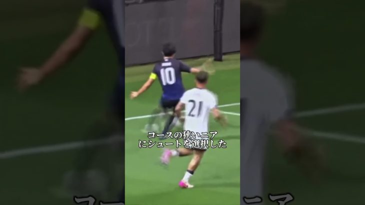 久保のゴールがイーフトすぎる #サッカー #日本代表 #久保建英 #編集 #解説