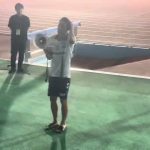 2025年天皇杯　半田陸選手　ゴール裏へ挨拶