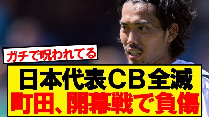 【呪い】ホッフェンハイム町田浩樹、ブンデスリーガデビュー戦で負傷交代…
