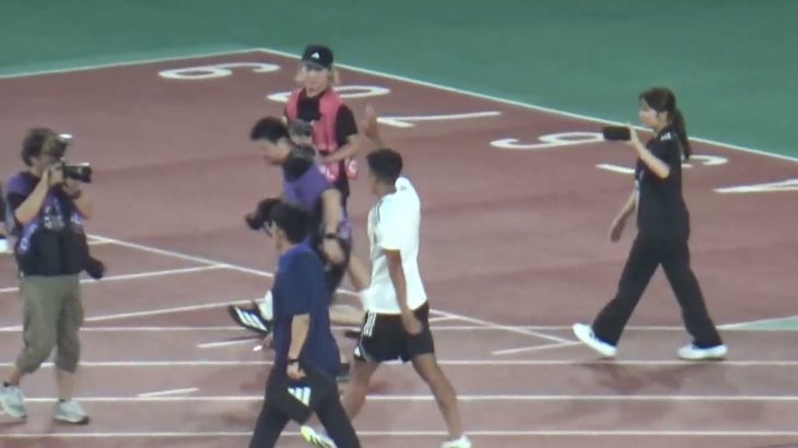 【ブーイング嬉しそうw】西村拓真選手 試合後挨拶｜J1第27節2025 横浜F・マリノス vs 町田ゼルビア