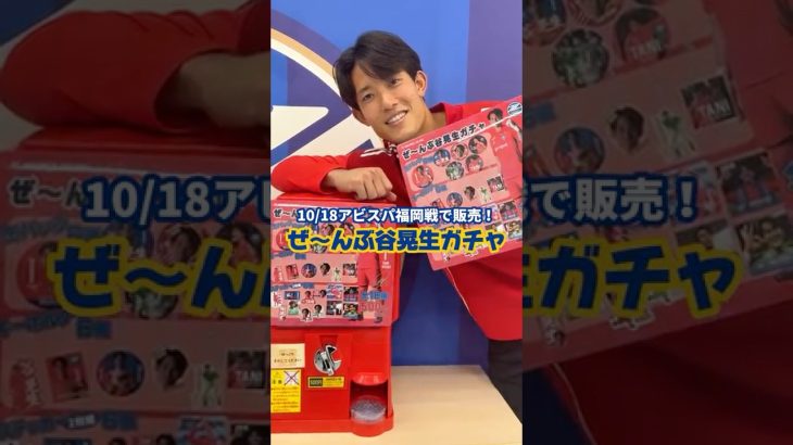 ぜ〜んぶ #谷晃生 ガチャ⭐️ 谷選手本人にアタリを決めてもらいました✨最後までみてね👀10/18(土)アビスパ福岡戦で発売💙 #FC町田ゼルビア #zelvia