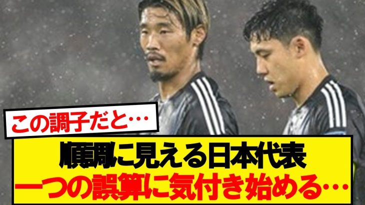 【悲報】森保ジャパン、とある誤算に気付き始める…