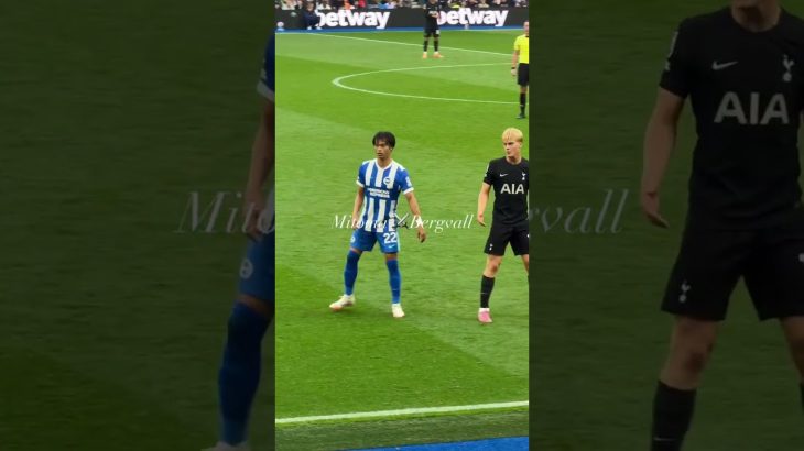 三笘薫とベリヴァルがかっこいい #サッカー #サッカー日本代表 #三笘薫