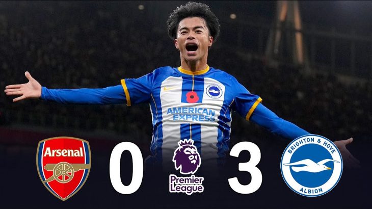 アルテタ監督が言葉を失ったあの日！三笘薫、異次元の活躍で相手守備陣を完全崩壊させた！2023/4/15