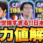 【超絶必見】上田綺世強すぎ!!日本人ショータイム能力値育成解説!!伊東純也も使用感抜群!!ザイオンも特殊持ち!!【eFootballアプリ2026/イーフト】