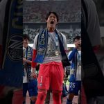 サポーターと一緒に #谷晃生 選手の誕生日をお祝い🎂📣  #ヴィッセル神戸 戦 #shorts #天皇杯 #サッカー