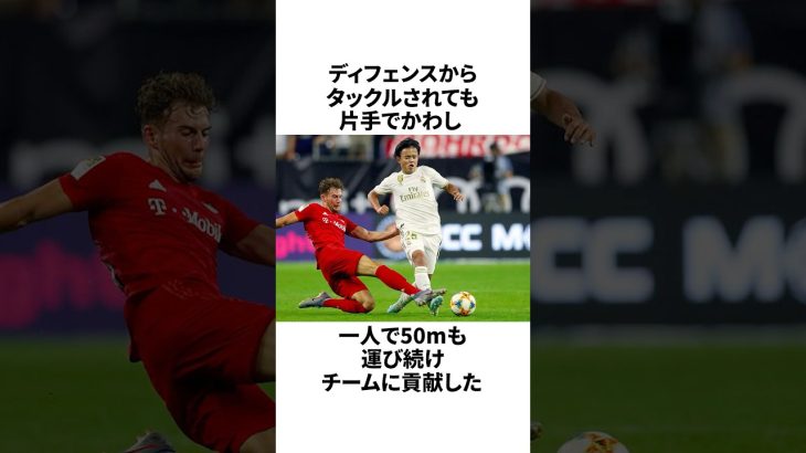 【相手も降参】久保建英のプレーの凄さ#サッカー #サッカー日本代表 #久保建英
