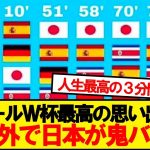 【海外の反応】カタールワールドカップで日本代表が起こした奇跡が再び脚光wwwww
