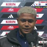 【🇯🇵日本×コロンビア🇨🇴】バングーナガンデ佳史扶選手 試合後インタビュー！【キリンチャレンジカップ2023】